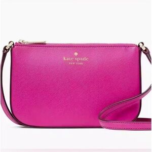 Kate Spade Schuyler Small Crossbody Baja Rose | hot pink fuchsia NWT